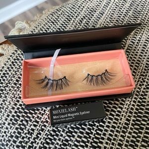 MoxieLash Sassy Lash magnetic Eyelashes and Mini Magnetic Eyeliner